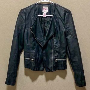 Candie’s Leather Biker Jacket